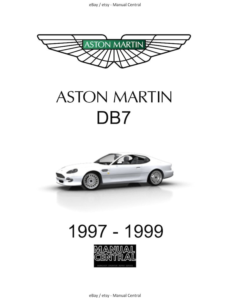 Aston Martin DB7 1997 - 1999 - OBD II Manual