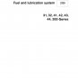 Volvo Penta 31, 32, 41, 42, 43, 44, 300 Series Fuel And Lubrication System 2001
