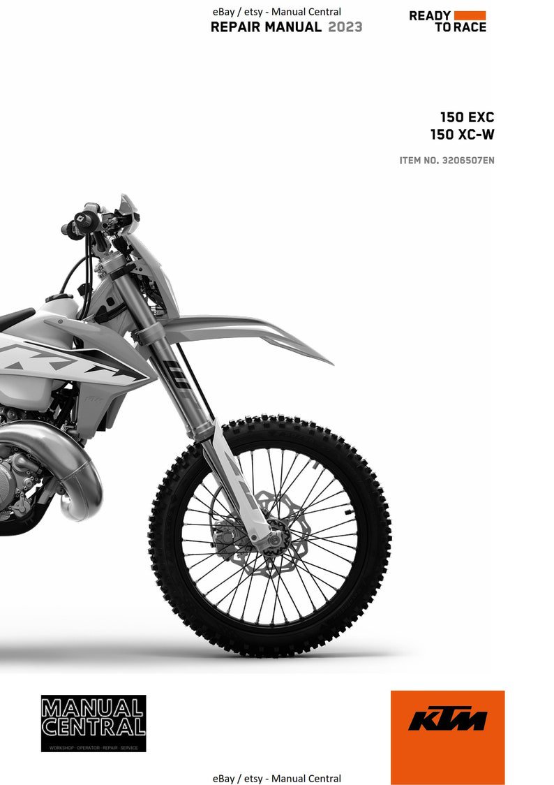 PDF - KTM 2023 - 150 Exc Xc-w - Service Workshop Repair Manual