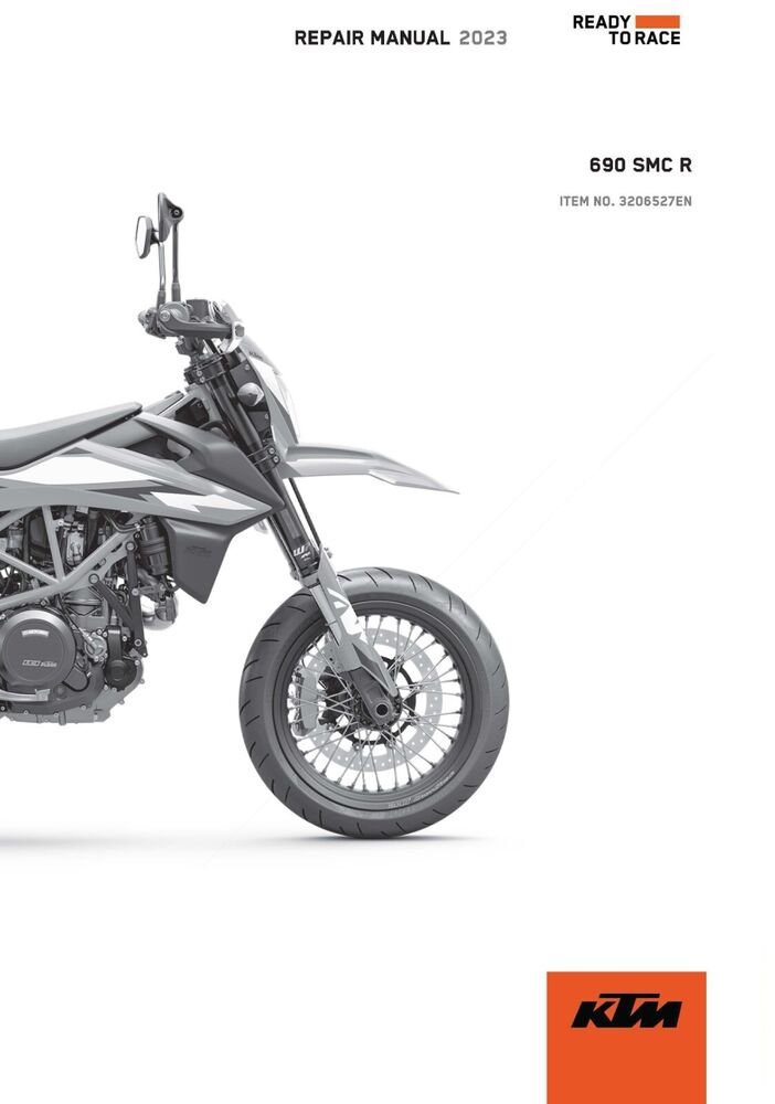 KTM Service Workshop Shop Manual ebook 2023 690 SMC R US