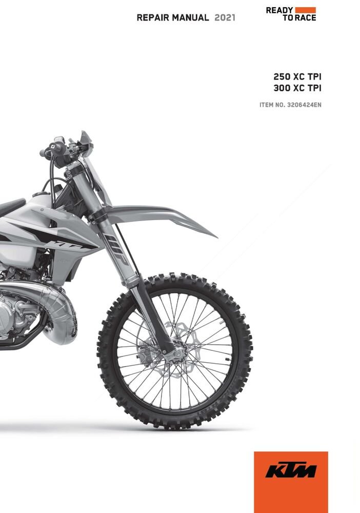 KTM Service Workshop Repair Shop Manual ebook 2021 300 XC TPI US