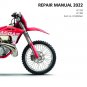 GasGas Gas Gas Service Workshop Shop Repair Manual 2022 EC 250 EU