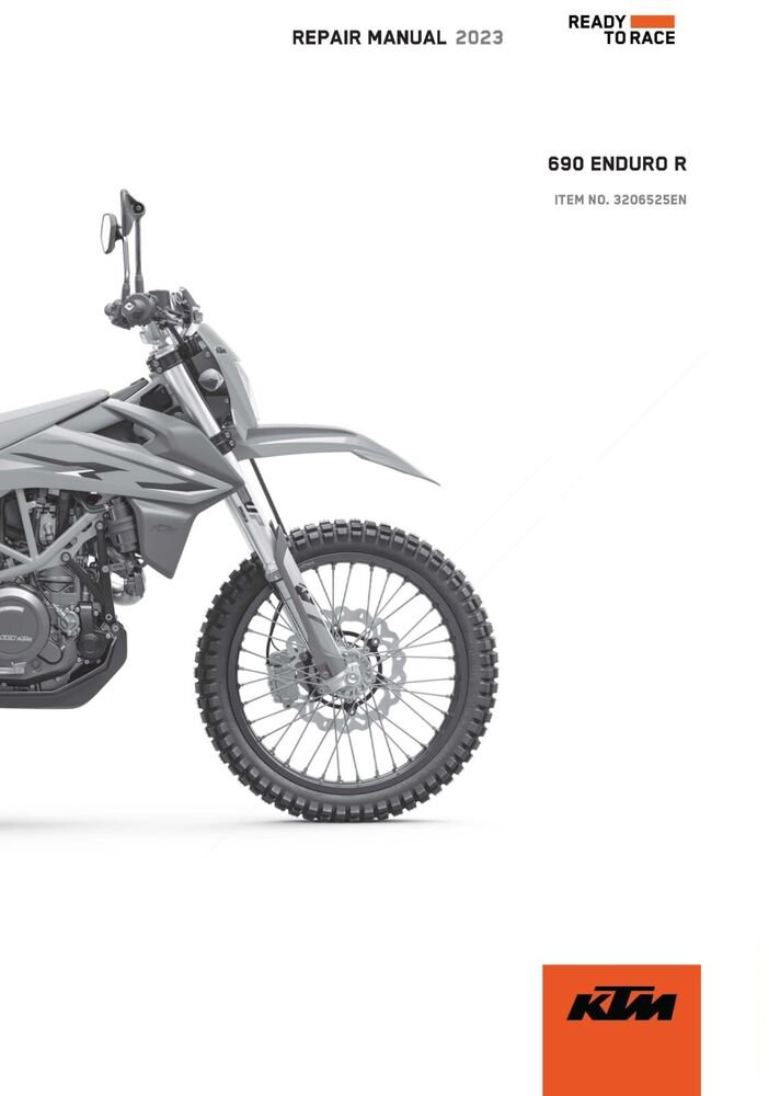 KTM Service Workshop Shop Repair Shop Manual ebook 2023 690 ENDURO R US
