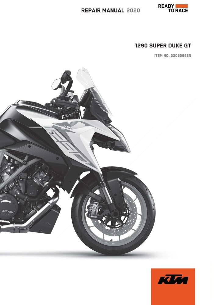 KTM Service Workshop Shop Manual ebook 2020 1290 Super Duke GT US