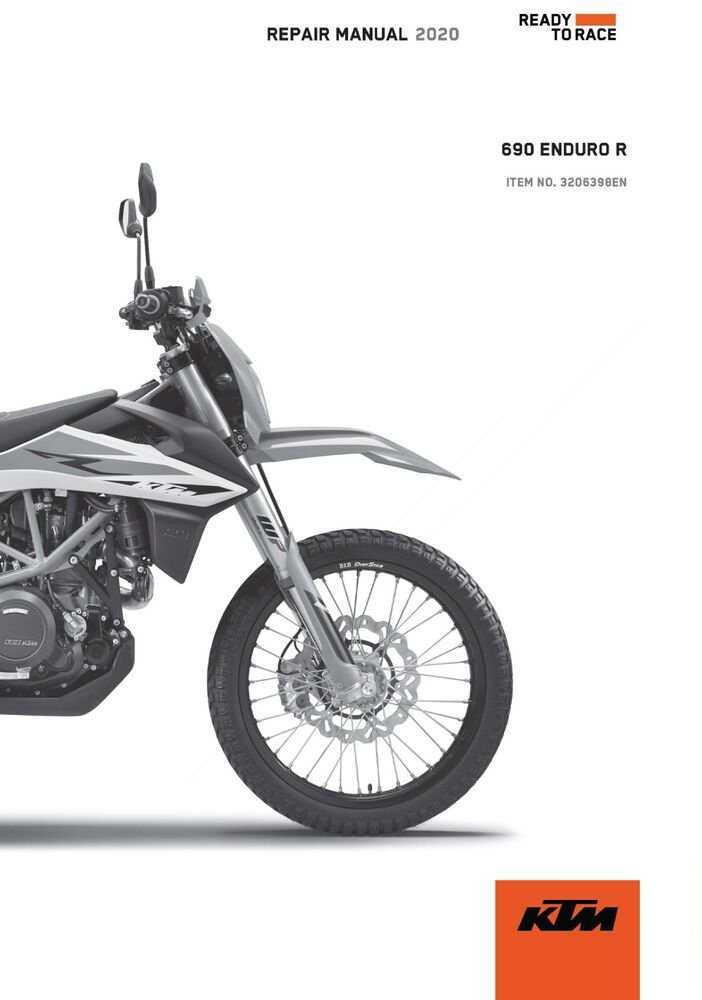 KTM Service Workshop Shop Manual ebook 2020 690 Enduro R US