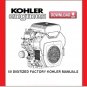 KOHLER ENGINES 50 factory service and repair manuals pdf download