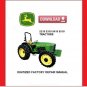 JOHN DEERE 5210 5310 5410 5510 Tractors repair manual pdf download