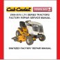 Cub Cadet LTX Series Lawn Tractors Service Repair Manual pdf Download 2009-2015