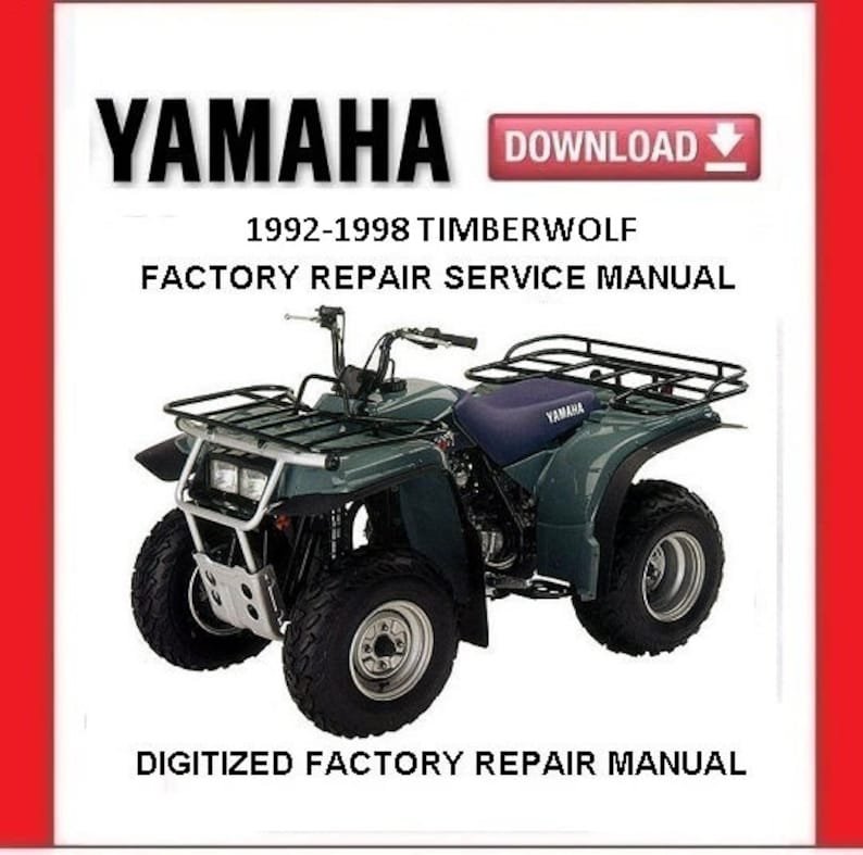 1992-1998 YAMAHA YFB250 TIMBERWOLF Factory Service Repair Manual pdf Download