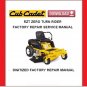 Cub Cadet RZT ZERO TURN Rider Service Repair Manual pdf Download
