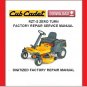 Cub Cadet RZT-S Zero Turn Mower Service Repair Manual pdf Download