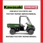 2008 KAWASAKI MULE 3010 DIESEL 4X4 Factory Service Repair Manual pdf Download