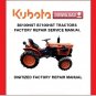 KUBOTA B6100 HST B7100 HST Tractors Workshop Service Repair Manual pdf Download