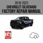Chevrolet Silverado 2019-2023 Workshop Service Repair Manual Download