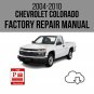 Chevrolet Colorado 2004-2010 Workshop Service Repair Manual Download