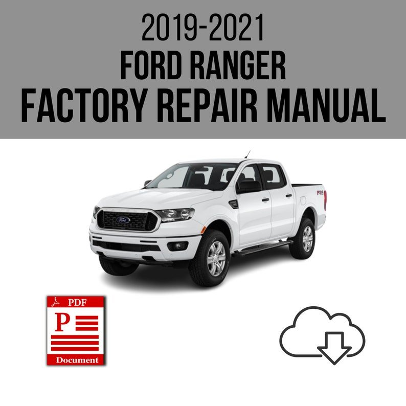 Ford Ranger 2019-2021 Workshop Service Repair Manual Download