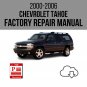 Chevrolet Tahoe 2000-2006 Workshop Service Repair Manual Download