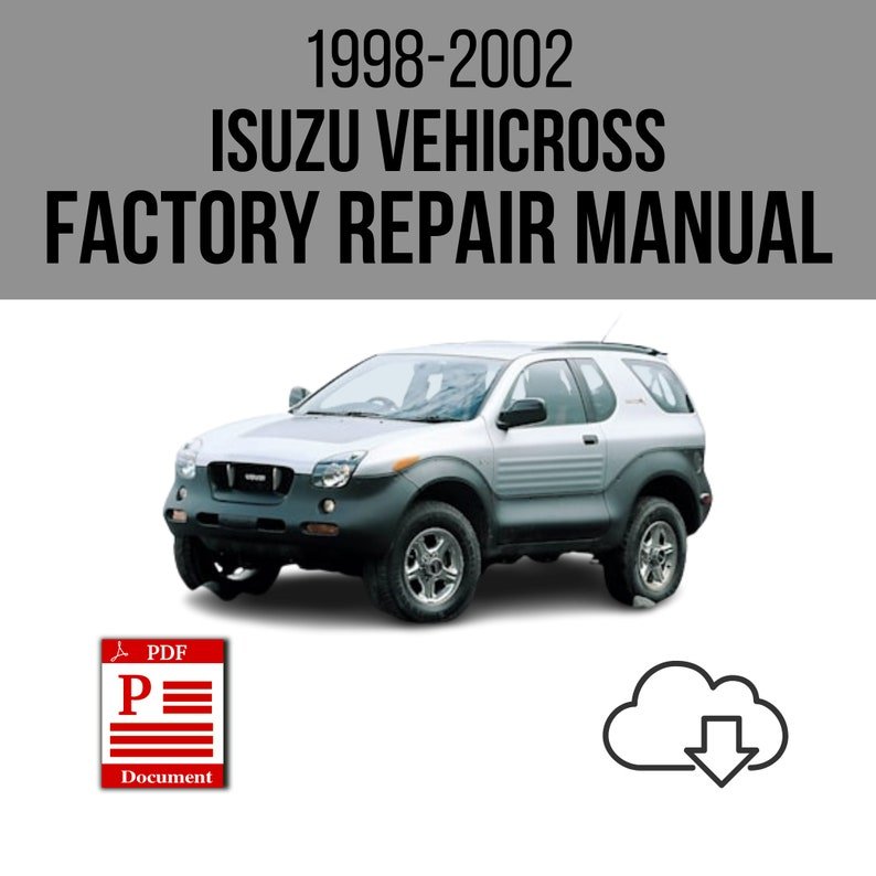 Isuzu Vehicross 1998-2002 Workshop Service Repair Manual Download