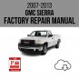 GMC Sierra 2007-2013 Workshop Service Repair Manual Download