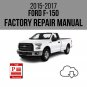 Ford F-150 2015-2017 Workshop Service Repair Manual Download