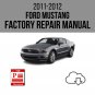 Ford Mustang 2011-2012 Workshop Service Repair Manual Download
