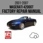 Maserati 4200GT 2001-2007 Workshop Service Repair Manual Download