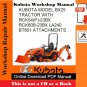 Kubota Repair Service (BX25, LA240 Loader, BT601 Backhoe, RCK54(P)-23BX, RCK60B-23X Mowers)