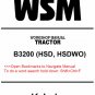 Kubota Repair Service & Workshop Manual (B3200 HSD, B3200 HSDWO Tractor WSM)