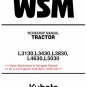 Kubota Repair Service & Workshop Manual (L3130, L3430, L3830, L4630, L5030 Tractor WSM)