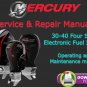 Mercury Mariner 30HP-40HP - Four Strokes - Service Shop Repair Manual