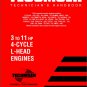 Tecumseh Service Repair manual 3HP to 11HP 4 CYCLE L Head Engines