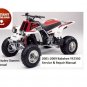 2001- 2009 Yamaha Banshee YFZ350 Service & Repair Manual/Owners Manual/Parts Catalog