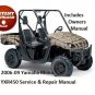 2006 - 2009 Yamaha Rhino YXR450 Service/ Repair Manual & Owners Manual