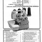 Bernette MO-234 Serger Instruction /Service manual & Parts List