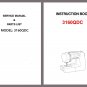 3160QDC Janome Instruction, Service repair manual / Sewing machine Instructions