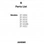 JF 1012, JF 1014 Janome New Home Instruction, Service repair manual