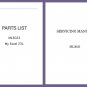 ML3032, My Excel 23L Janome New Home Service repair manual /Schematics