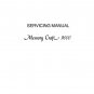 JANOME Memory Craft MC9000 MC-9000 Sewing Embroidery machine service manual