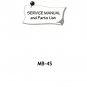 JANOME MB-4S MB4S Service repair manual * Four Needles embroidery machine