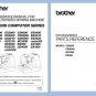 Brother SC6000, SC6000i RS260 BC2500 Service / Repair manual & Parts List