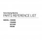 Brother SC6000, SC6000i RS260 BC2500 Service / Repair manual & Parts List