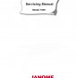 JANOME Magnolia 7330 Sewing machine Service Repair manual & Parts List Schematics