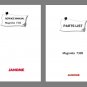 JANOME Magnolia 7312 Sewing machine Service Repair manual & Parts List Schematics