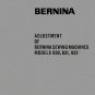 Vintage Bernina Record 830, 831, 832 Sewing Machine Service Manual & Spare Parts EBook