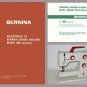 Vintage Bernina 900 NOVA Electronic Sewing Machine Service Manual & Spare Parts EBook