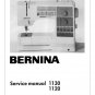 Bernina 1120, 1130 Sewing Machine Service Manual & Spare Parts EBook
