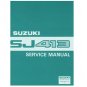 Suzuki SJ 413 Sierra Service/ Repair / Supplementary/ Wiring Diagram Manuals in Digital Format