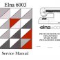 Elna 6003 Quilters Dream SERVICE /Repair Manual and Parts / Schematics