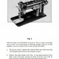 Instruction Manual for Vintage NECCHI BU * Sewing Machine Operating / Owners Guide