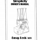 SIMPLICITY Easy Lock 804 Instruction / Operating manual + bonus